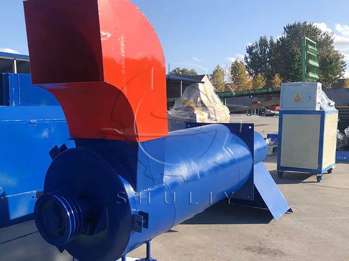 machine de séchage de déchets en plastique