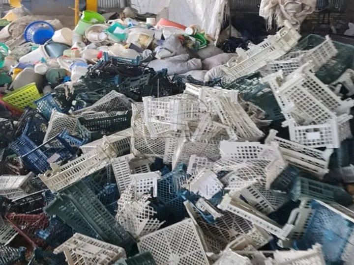 déchets plastiques durs
