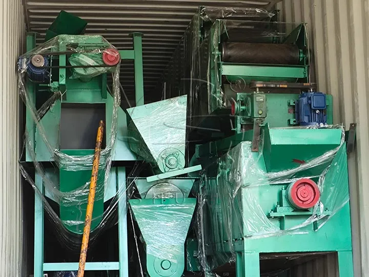 recycling plastic bottle machine delivery