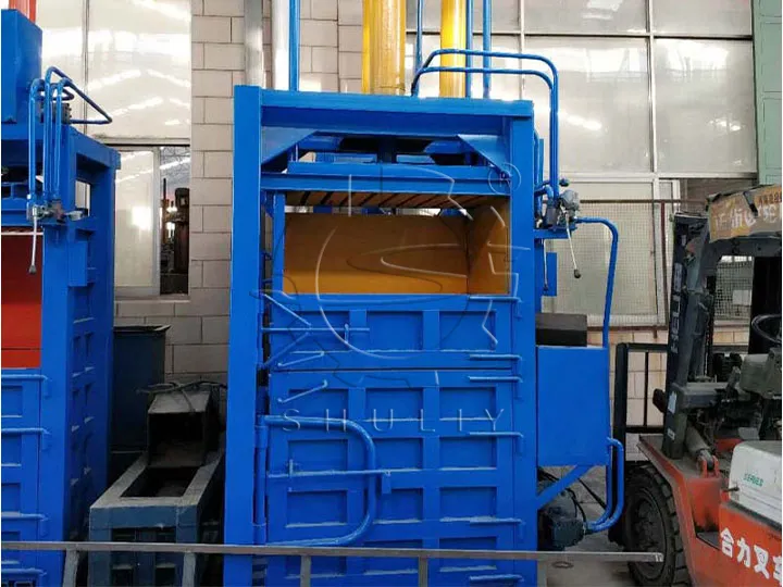 hydraulic PET bottle baling press